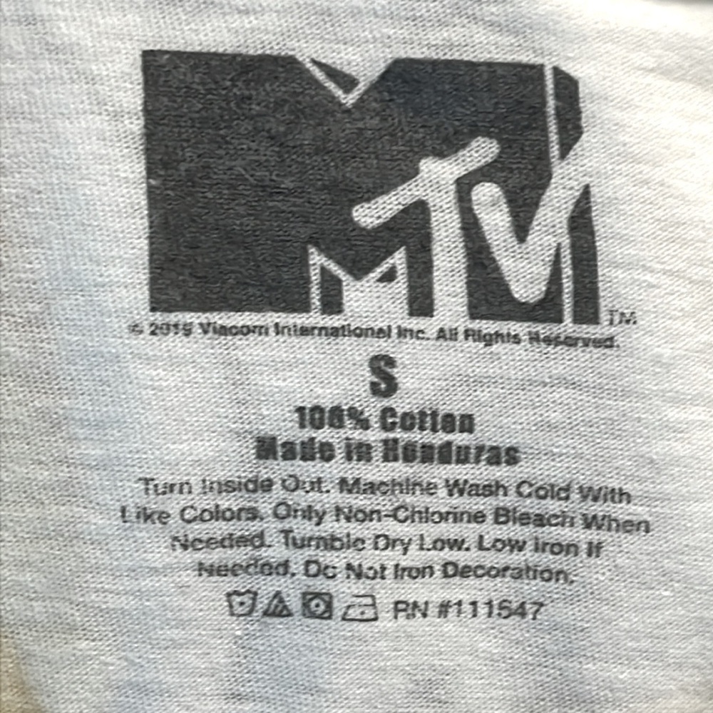 MTV MUSIC TELEVISION TEE SHIRT-SIZE SMALL-UNISEX - Picture 5 of 6